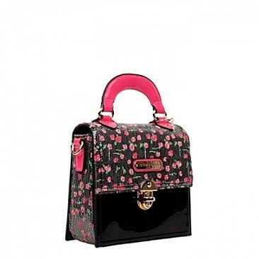 Imogen Flower Sequins Print Mini Handbag JP26658