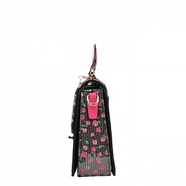 Imogen Flower Sequins Print Mini Handbag JP26658