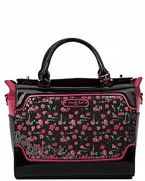 Nicole Lee Imogen Flower Sequins Print Mini Handbag JP26660