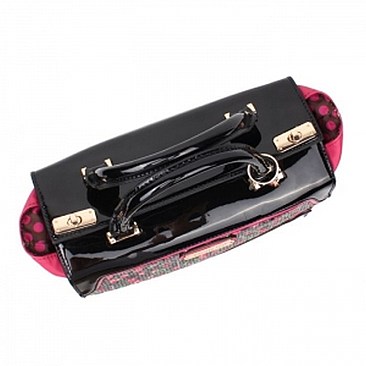 Nicole Lee Imogen Flower Sequins Print Mini Handbag JP26660