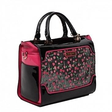 Nicole Lee Imogen Flower Sequins Print Mini Handbag JP26660