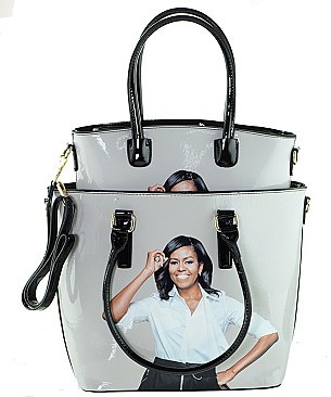 Stylish 2 In 1 Michelle Obama Print JP28MS6520