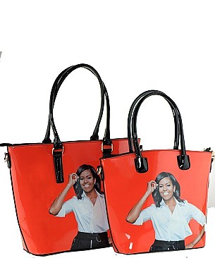 Stylish 2 In 1 Michelle Obama Print JP28MS6520