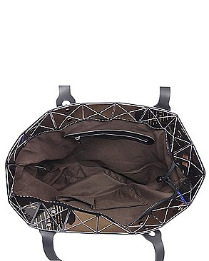 STYLISH MICHELLE AND BARACK OBAMA TOTE BAG JP28-PB9604 BK