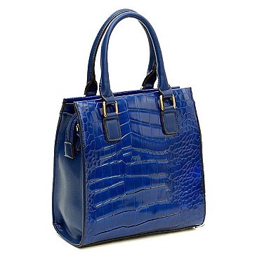 ALLIGATOR SMALL SIZE DAVID JONES SATCHEL