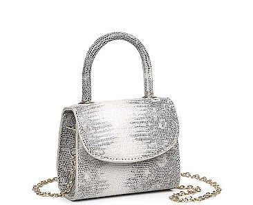 FASHION SNAKE DESIGN FARAH CROSSBODY BAG