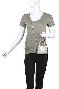 FASHION SNAKE DESIGN FARAH CROSSBODY BAG