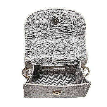 FASHION SNAKE DESIGN FARAH CROSSBODY BAG