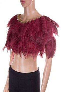 Glamorous Convertible Feather Costume LACN1705