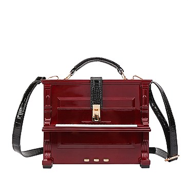 Piano Boxy Shaped Handbag