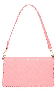 Oval Pattern Design Shoulder / Cross-Body Bag