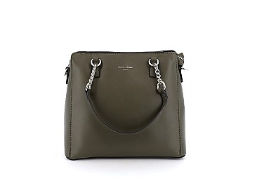 David Jones Paris Chained Handle Shoulder Bag