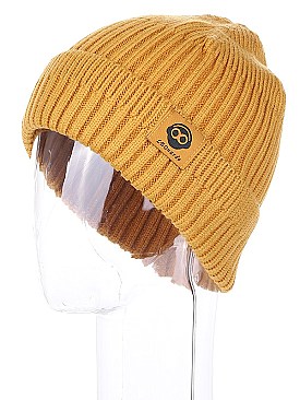 PACK OF 6 TRENDY ASSORTED COLOR CROCHET BEANIES