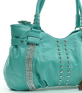 stoned & studded bag