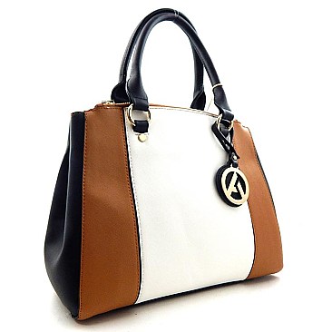 Color Combination 3-Compartment Tote
