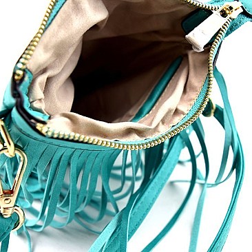 Fringed Small Cross Body