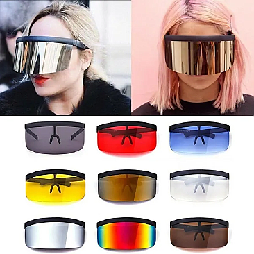 Iconic Protective Goggle Style Face Glasses