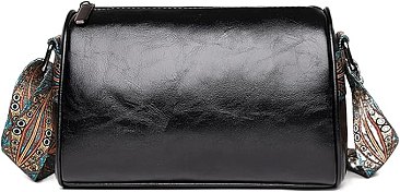 Cylinder Shape Guitar Strap Crossbody Bag