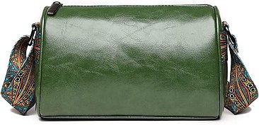 Cylinder Shape Guitar Strap Crossbody Bag