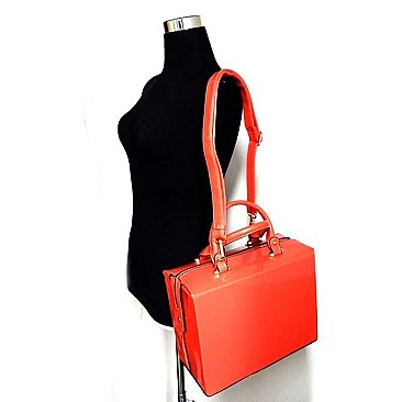 Patent Large Box Structure Satchel -Boutique Style