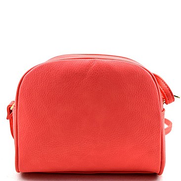 Multi Pocket Fashion Round-top Cross Body Bag