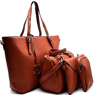 62635-LP Classy 4 in 1 Shopper Tote SET