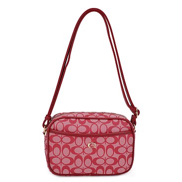 Oval Monogram Crossbody Bag