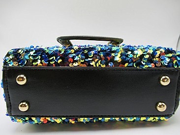 Sparkly Sequin Satchel Handbag
