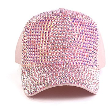 Rhinestone Adjustable Baseball Cap