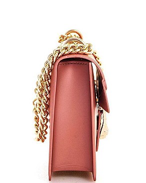 Stylish Snake Buckle Jelly Crossbody Bag JY7016-JELLY