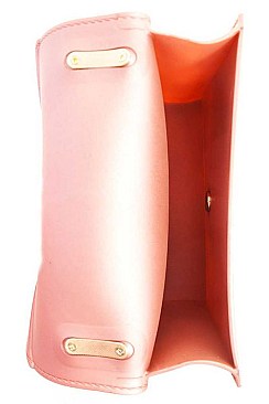 Stylish Snake Buckle Jelly Crossbody Bag JY7016-JELLY