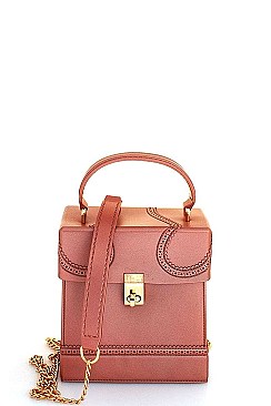 SQUARE TENDER JELLY CROSSBODY BAG