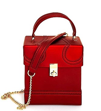 SQUARE TENDER JELLY CROSSBODY BAG