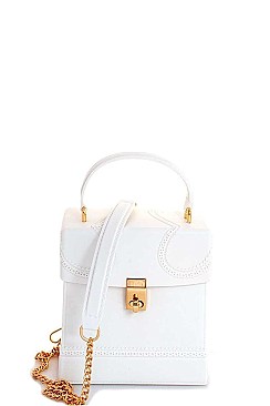 SQUARE TENDER JELLY CROSSBODY BAG