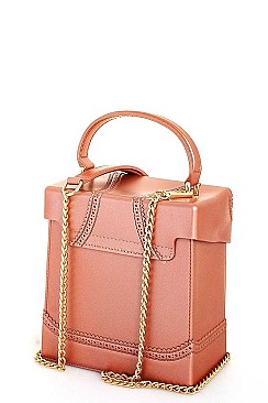 SQUARE TENDER JELLY CROSSBODY BAG