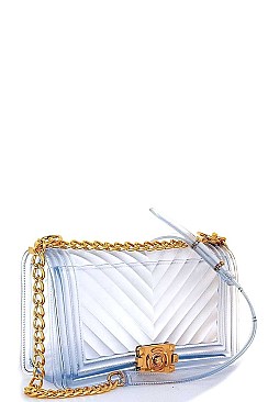 STYLISH JELLY CROSSBODY BAG