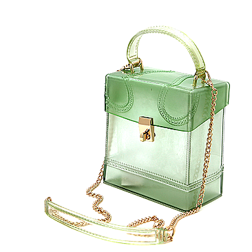 JELLY TRANSPARENT CROSSBODY BAG