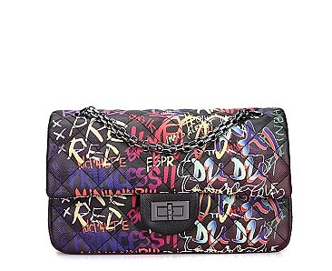 Graffiti Shoulder Handbag