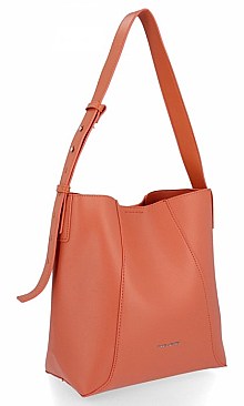 David Jones Bucket 2 in one Shoulder Handbag