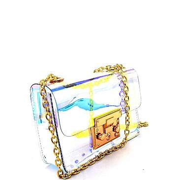 Hologram Transparent Clear Fashion Cross Body HL010-LP