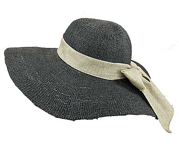Ribbon Band Wide Brim Straw Hat