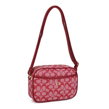 Oval Monogram Crossbody Bag