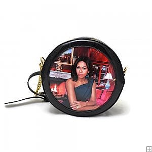 Michelle Obama Round Satchel - Shoulder Bag