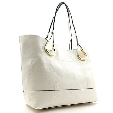 Handle Accented Bag In Bag Tote