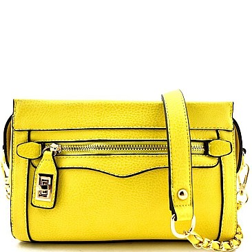 Hot Turn-lock Accent Boxy Cross Body