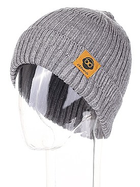 PACK OF 6 TRENDY ASSORTED COLOR CROCHET BEANIES