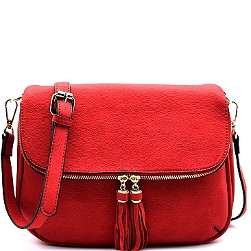 81301-LP Fold-over Flap Top Large Cross Body