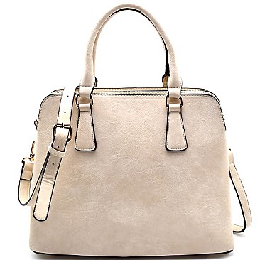 87013-LP Compartment Simple 2 Way Satchel