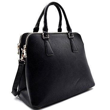 87013-LP Compartment Simple 2 Way Satchel