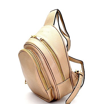 87390A-LP Multi Pocket Fashion Backpack